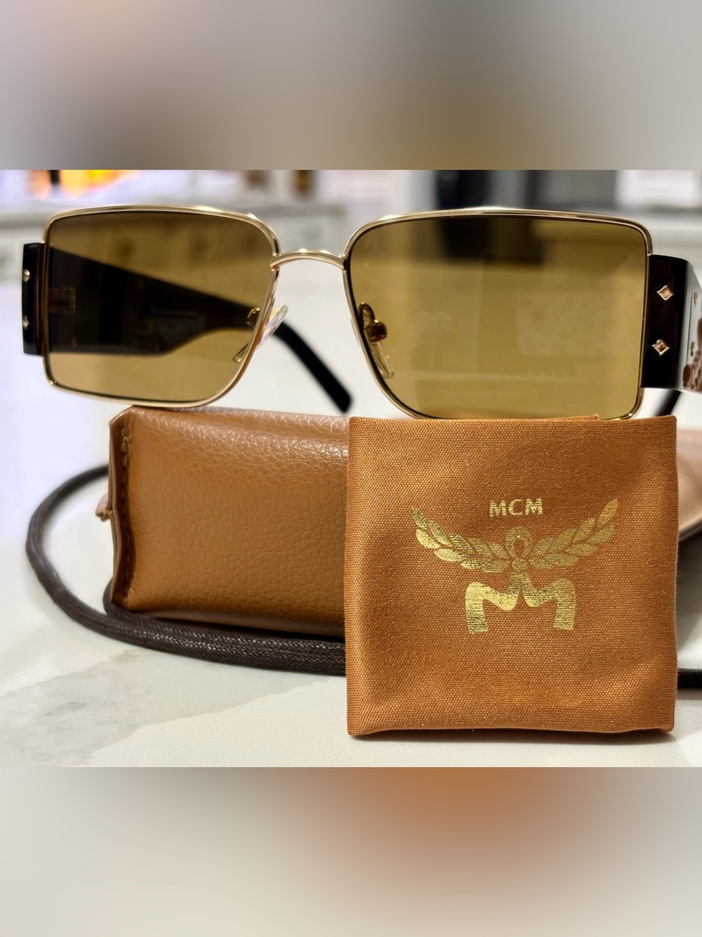 MCM Designer Sunglasses – Laurel Style New, Never Worn – Crossbody Case